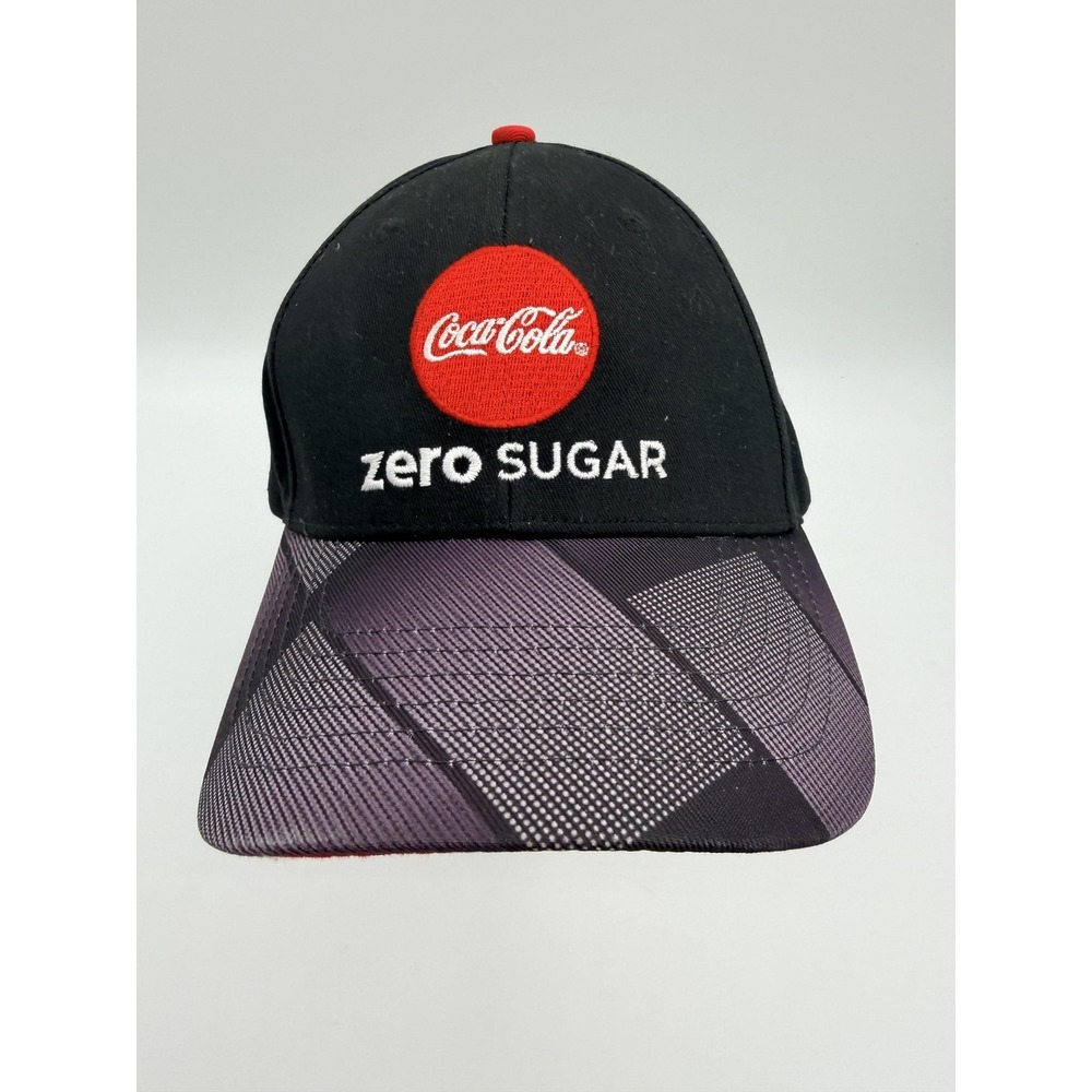 Coca-Cola Zero Sugar Black Adjustable K-Products Baseball Hat Cap Soda Promo